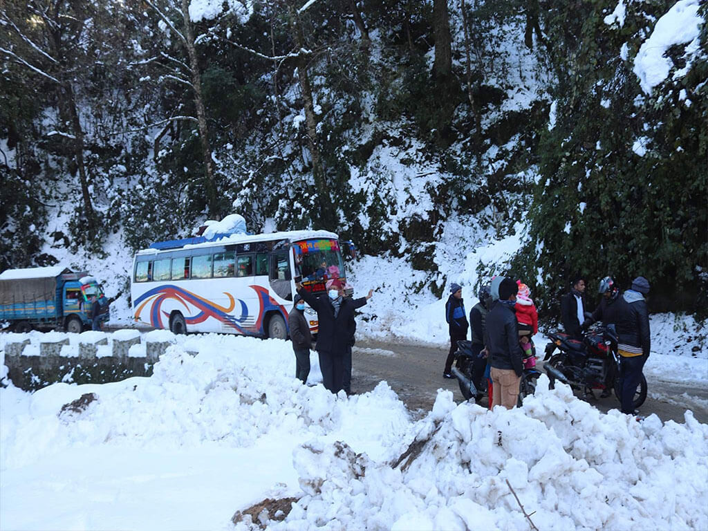 अवरुद्ध सहिदमार्गको रिका खण्ड पुनः सञ्चालन