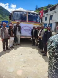 सामाजिक सुरक्षाभत्ता बुझ्न जानआउन वडाले यातायात खर्च दिने