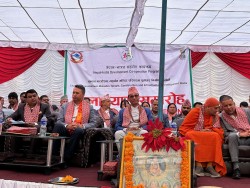 ऐतिहासिक चन्दन भराटेश्वर महादेव मन्दिर परिसरमा पूर्वाधार निर्माण थालियो