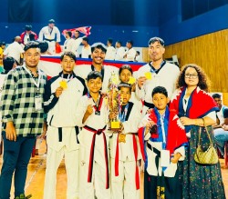 सातौं एसिया अन्तर्राष्ट्रिय तेक्वान्दोमा नेपाललाई पाँच स्वर्णसहित सात पदक