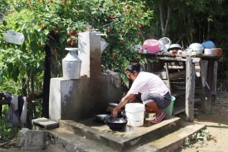 घरमै धारा पुगेपछि  हट्यो डोकोमा पानी बोक्ने बाध्यता